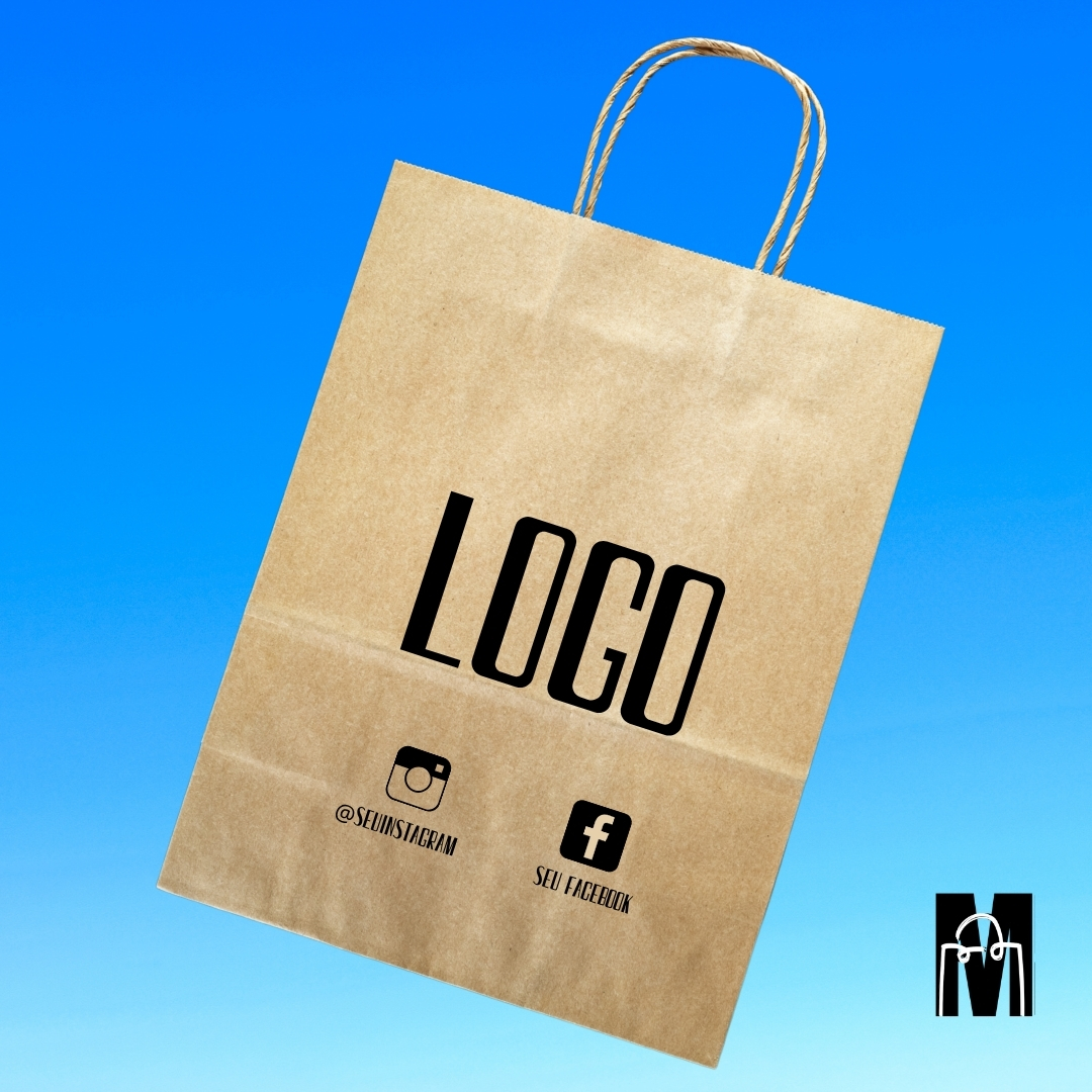 Sacola de Papel Kraft