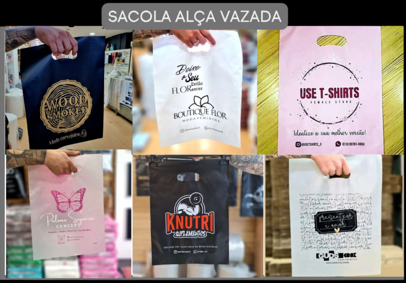 Sacola personalizada 