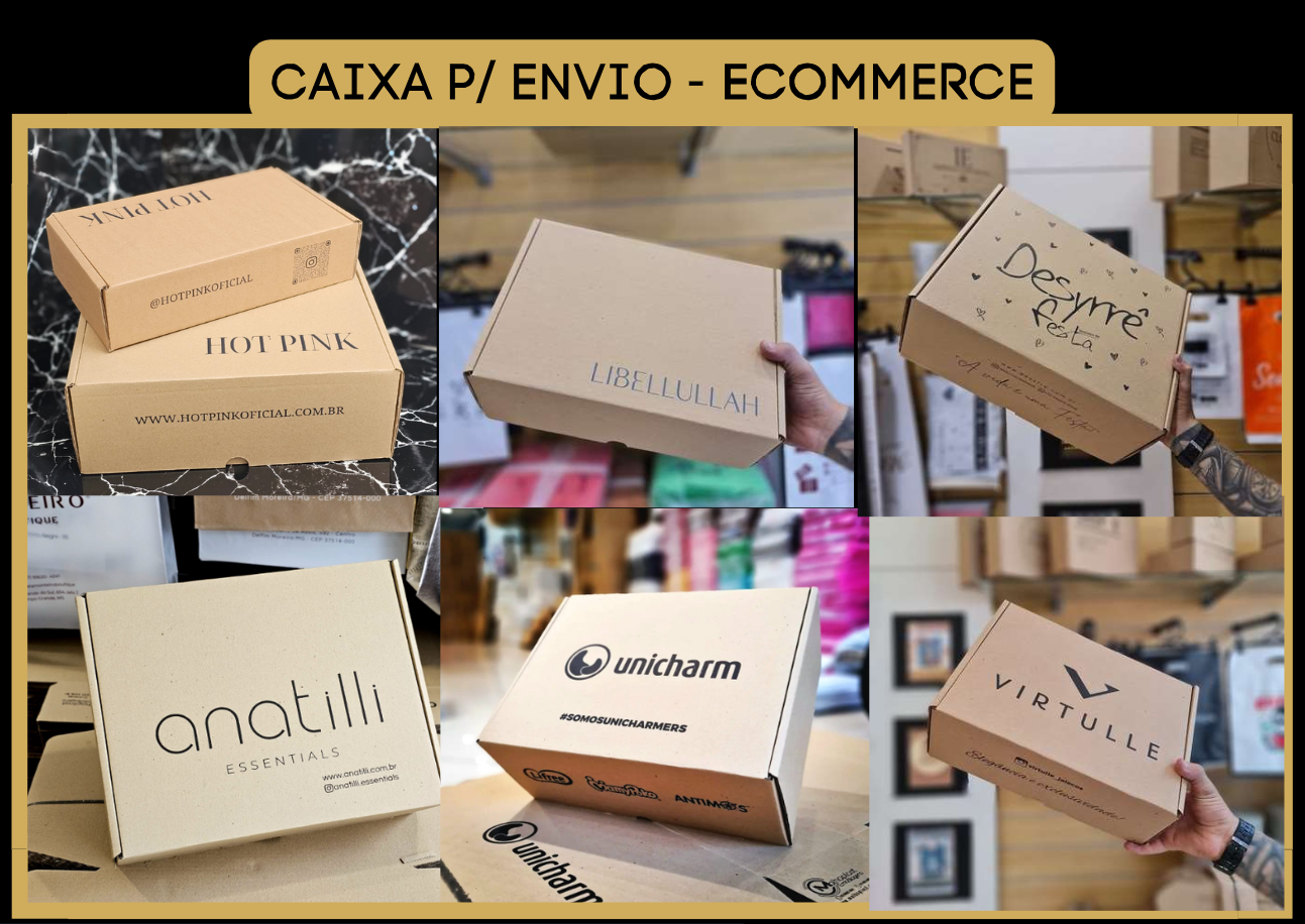 caixa de papelão Sedex