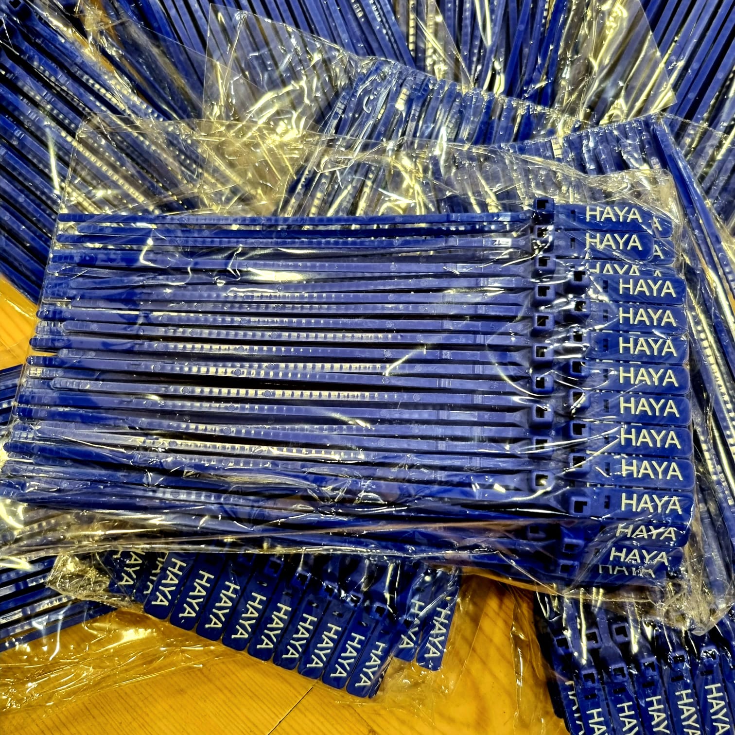 Lacre numerado personalizado para fechamento de fardo e malote