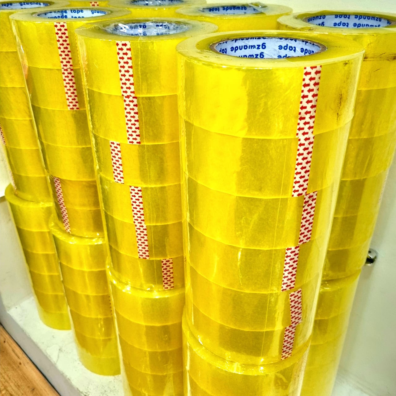 ROLO FITA ADESIVA BRAS 500 METROS