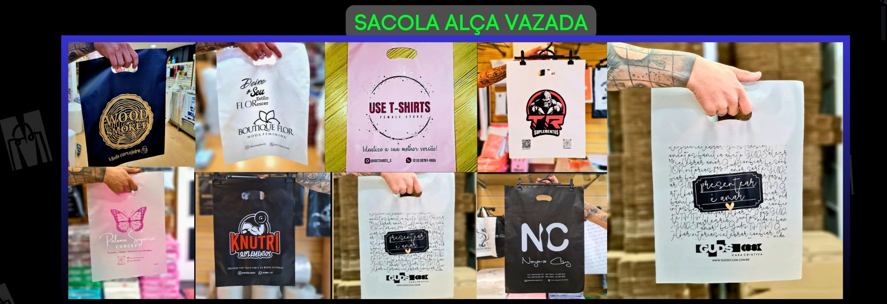 Sacolas Personalizadas