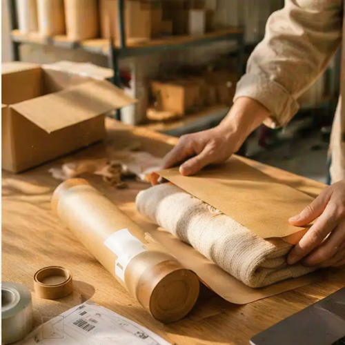 Papel kraft para embalar produtos em São Paulo